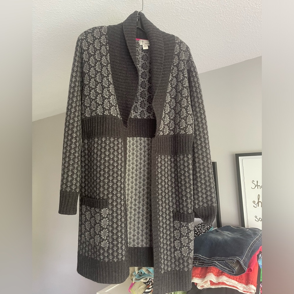 Cardigan jacket sweater